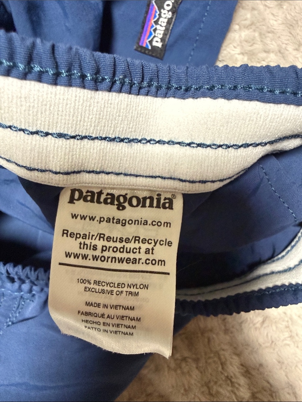 Patagonia Deep Blue Shorts L large - Picture 3 of 7